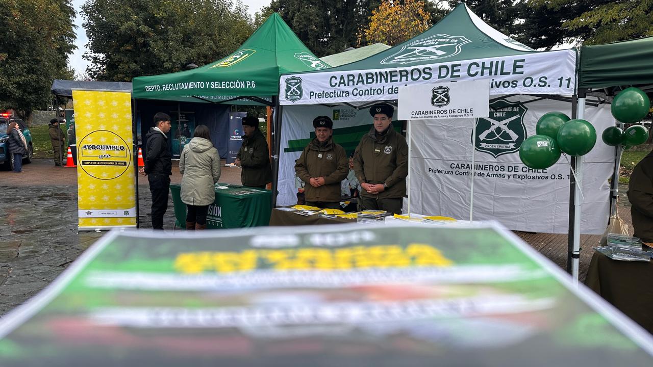 Carabineros relanza campaña de Entrega tu Arma y destaca aumento del  280% en entregas durante primer trimestre en la región